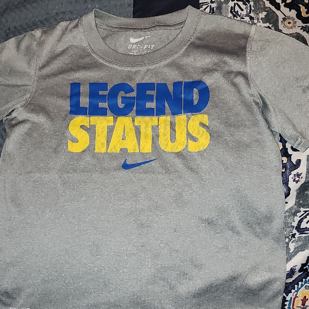 Nike Gray 'Legend Status' T-Shirt